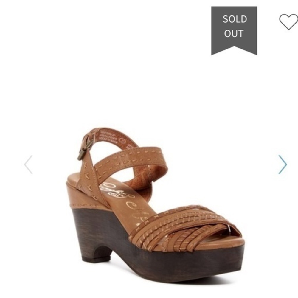Naughty monkey Calla platform Size 8.5